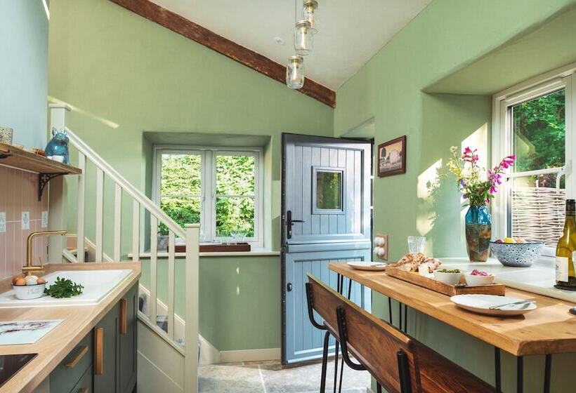 The Pigsty & Spa Garden At Tregoose Old Mill