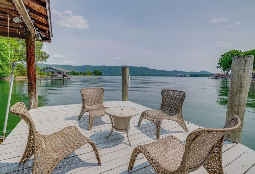 Waterfront Smith Mountain Lake Home W/ Dock!