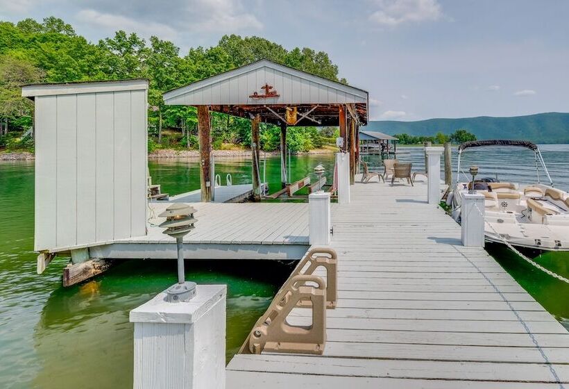 Waterfront Smith Mountain Lake Home W/ Dock!