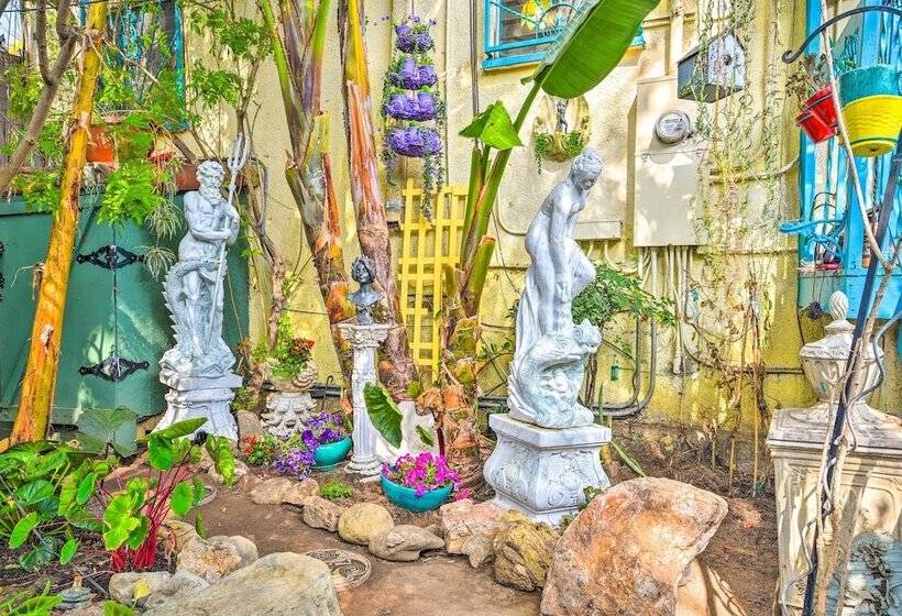 Flower Garden Cottage W/ Treehouse & Waterfall By Redawning