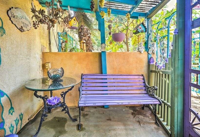 Flower Garden Cottage W/ Treehouse & Waterfall By Redawning