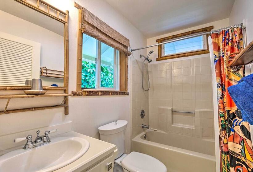 Hale Iki  Kapa A Cottage   1 Block To Beach!