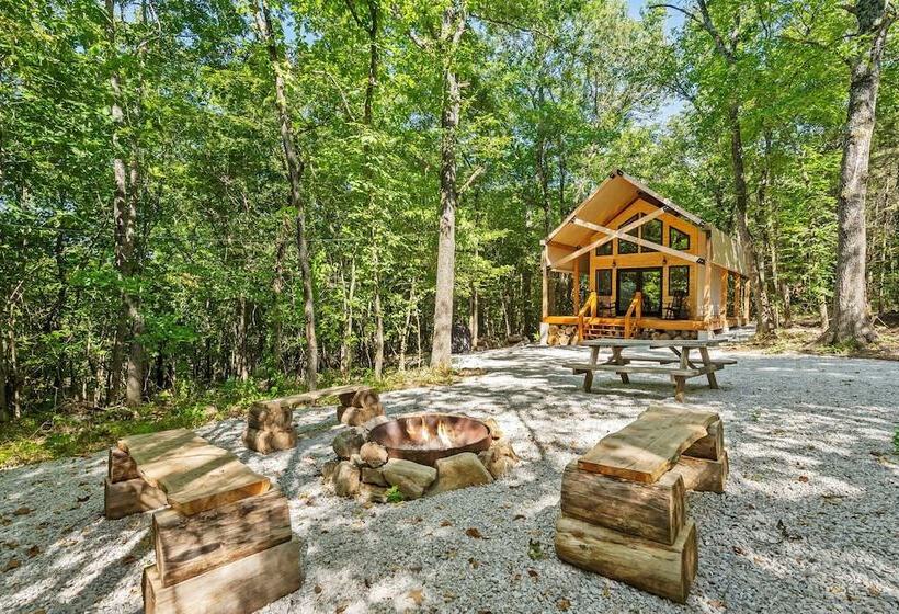Hidden Hollow   Desirable Ozark Glamping!