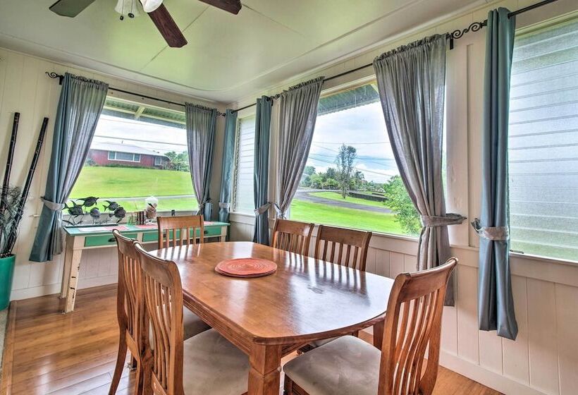 Hilo Home Base 3 Miles To State Park & Beach!