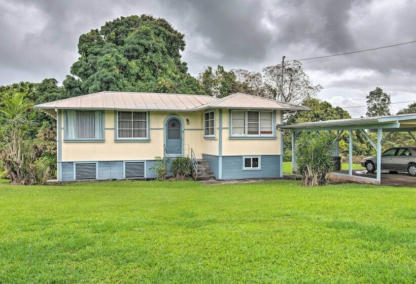 Hilo Home Base 3 Miles To State Park & Beach!