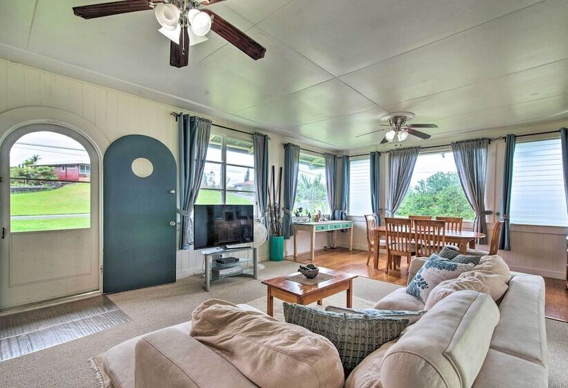 Hilo Home Base   3 Miles To State Park & Beach!