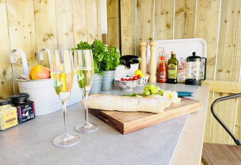 酒店 Charming Lodge In Morpeth