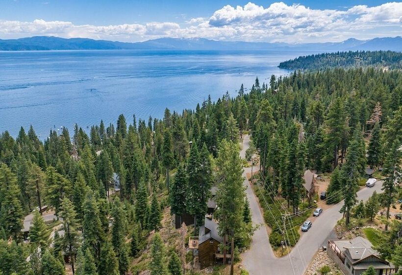 Lake View, Firepit, Game Room Remodeled Lake Tahoe Luxury Cabin By Avantstay