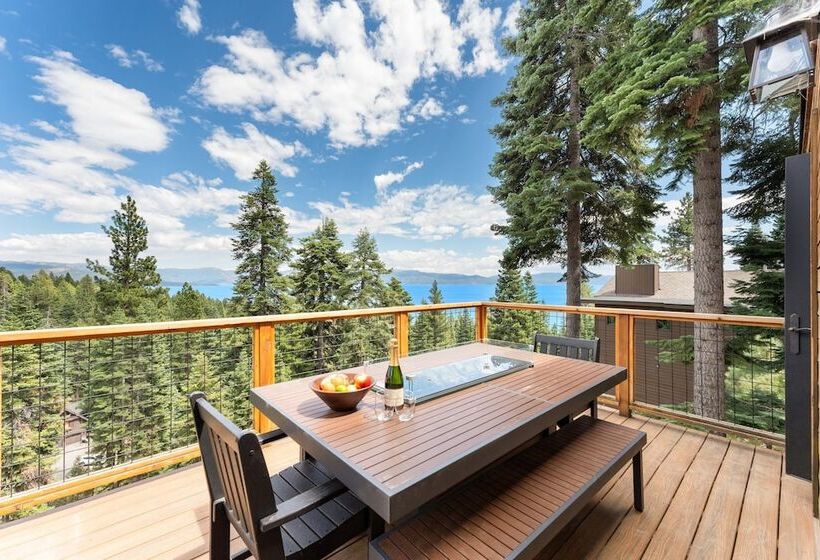 Lake View, Firepit, Game Room Remodeled Lake Tahoe Luxury Cabin By Avantstay