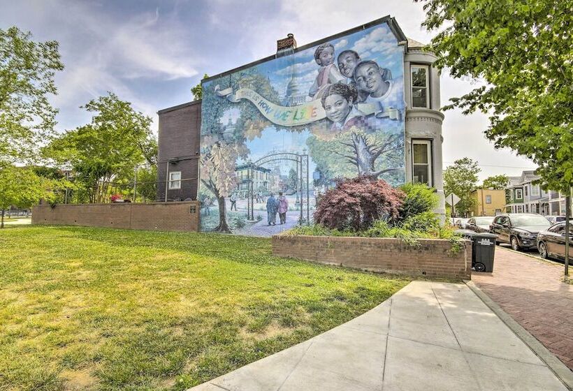 2 Mi To National Mall: Modern Dc Retreat W/ Patio