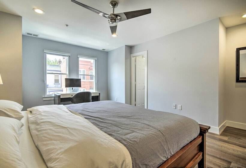 2 Mi To National Mall: Modern Dc Retreat W/ Patio