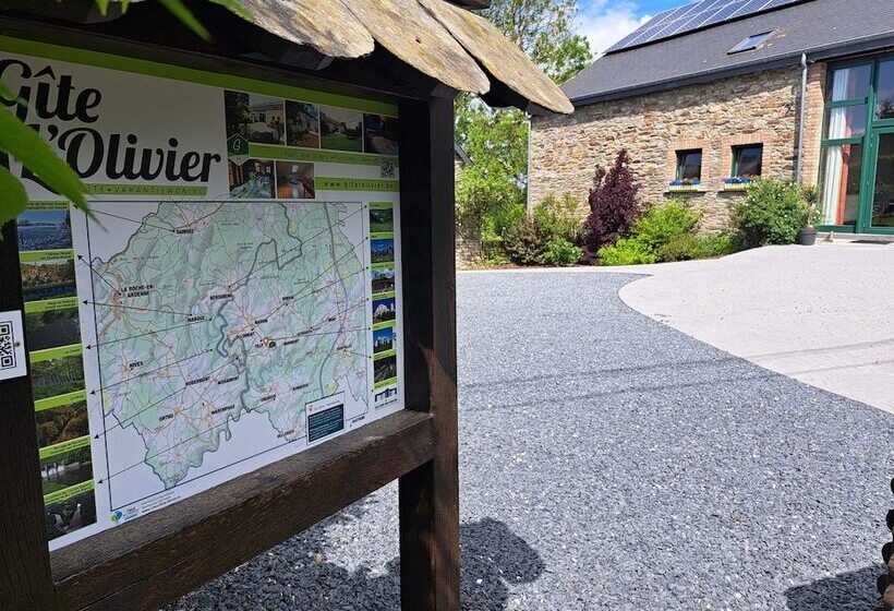펜션 Gîte L Olivier à Filly Nadrin, Entre Houffalize Et La Roche En Ardenne