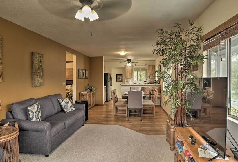 Tropical Volcano Bungalow < 4 Mi To Nat L Park!