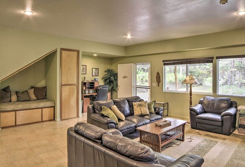 Tropical Volcano Bungalow < 4 Mi To Nat L Park!