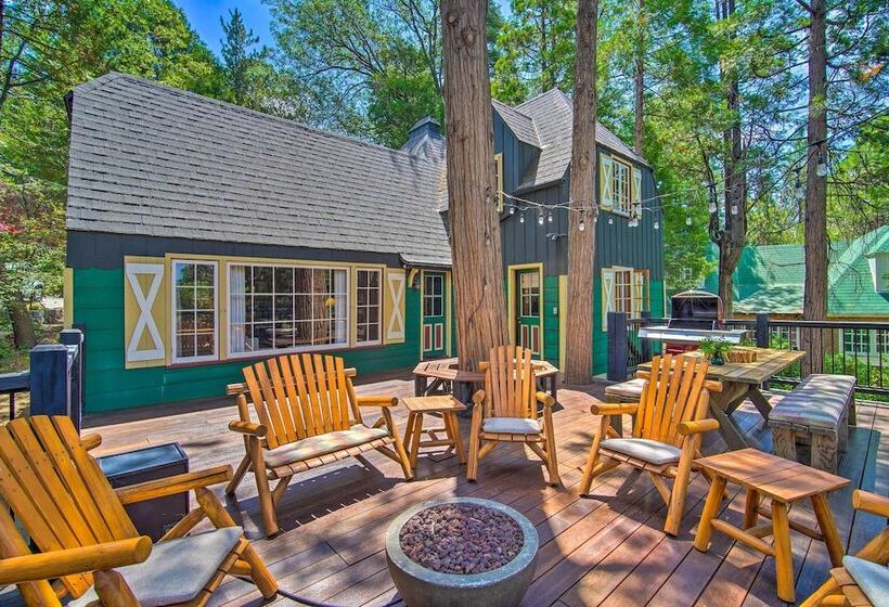 Vintage Lake Arrowhead Cabin   Walk To Lake!