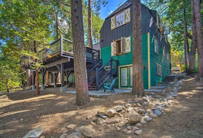 Vintage Lake Arrowhead Cabin   Walk To Lake!