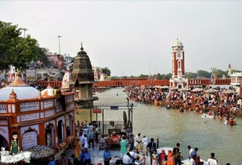 בית מלון כפרי Goroomgo Shiva Palace Haridwar
