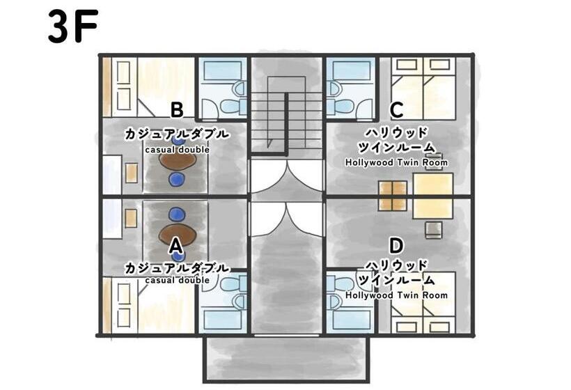 ホテル We Home Hostel & Kitchen    Vacation Stay 46053v