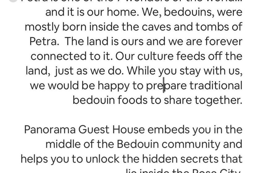 تختخواب و صبحانه Bedouin Experient House