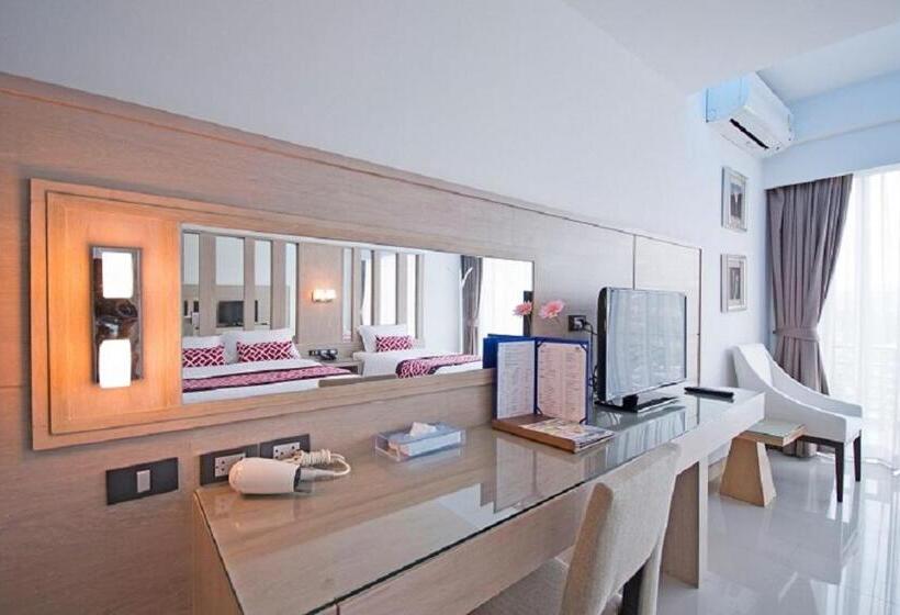 호텔 1 Br Deluxe Twin Bed Kathu Phuket