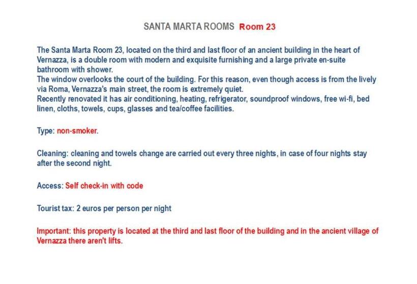پانسیون Santa Marta Rooms