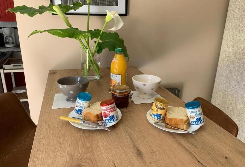 민박 Studio 3 Mn De La Plage Terrasse Vélos Proche De La Ville Fortifiée