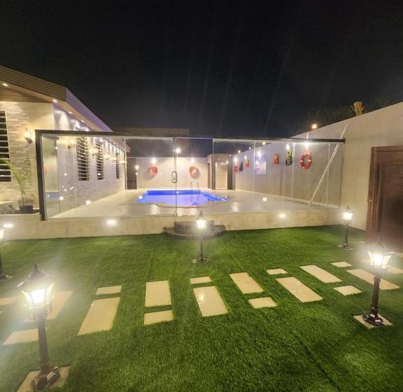 شاليه ومنتجع النخيل الريفي بالطائف