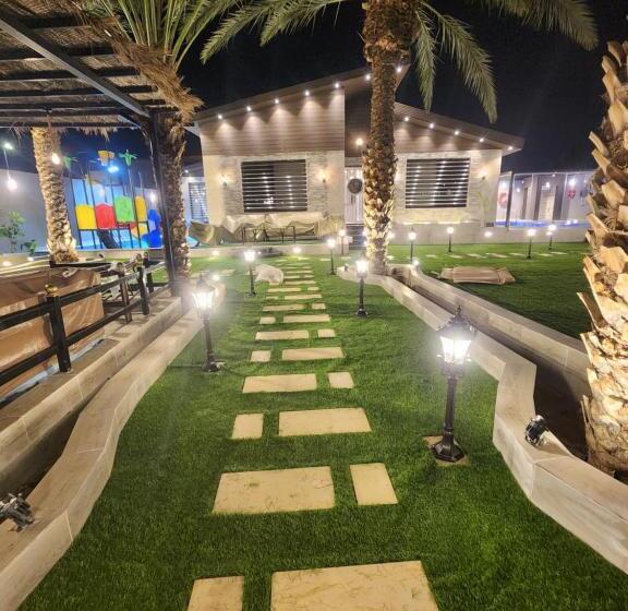 شاليه ومنتجع النخيل الريفي بالطائف