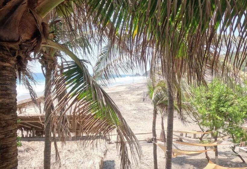 هاستل Cabañas Y Camping Punta Sur Mazunte