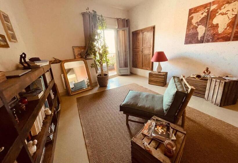 مبيت وإفطار Chambre Bohème Chez Rachel