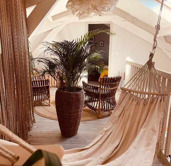 مبيت وإفطار Chambre Bohème Chez Rachel