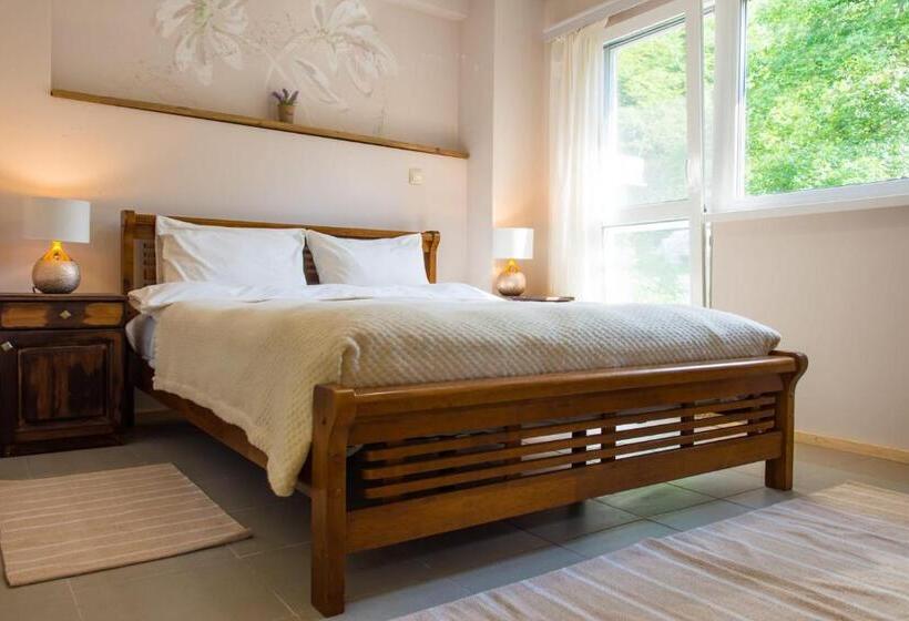 پانسیون стаи за гости в ритрийт център светлина мир любов Guest Rooms In Light Peace Love Center