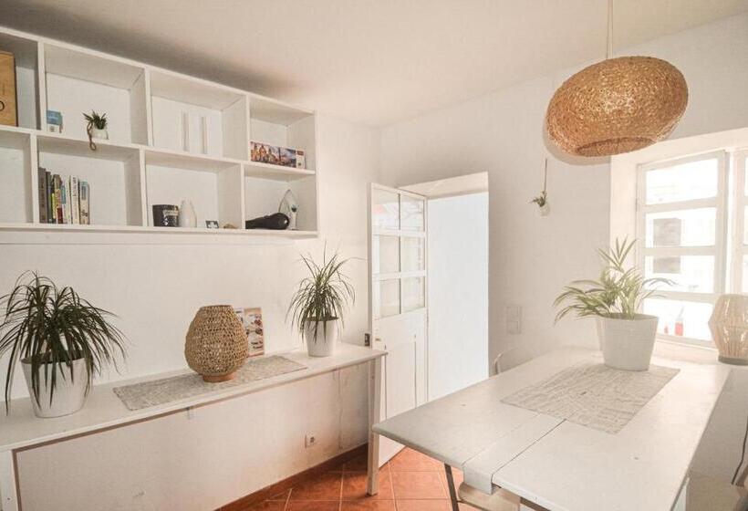 پانسیون Shared Apartment With Bright Private Patio In Lisboa