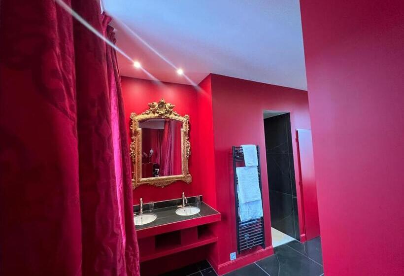 住宿加早餐  Logis   La Maison à Pan De Bois   Chambre Napoléon Iii