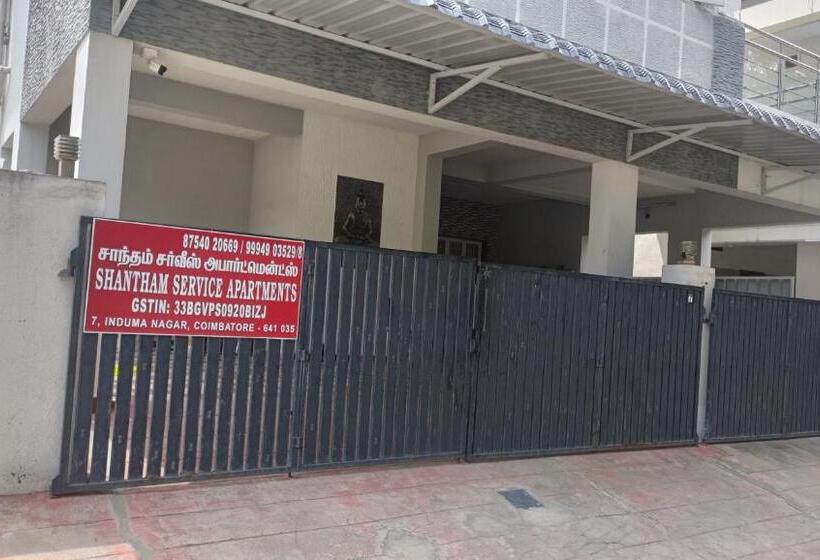 호텔 Shantham Service Apartments, Indumanagar, Coimbatore