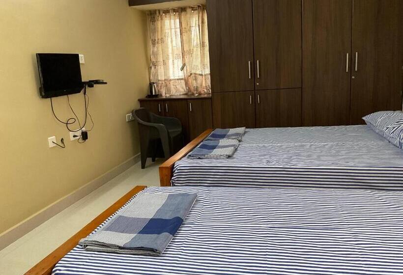 בית מלון כפרי Shantham Service Apartments, Indumanagar, Coimbatore