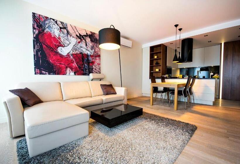 ホテル Angel City Center Krakow Apart