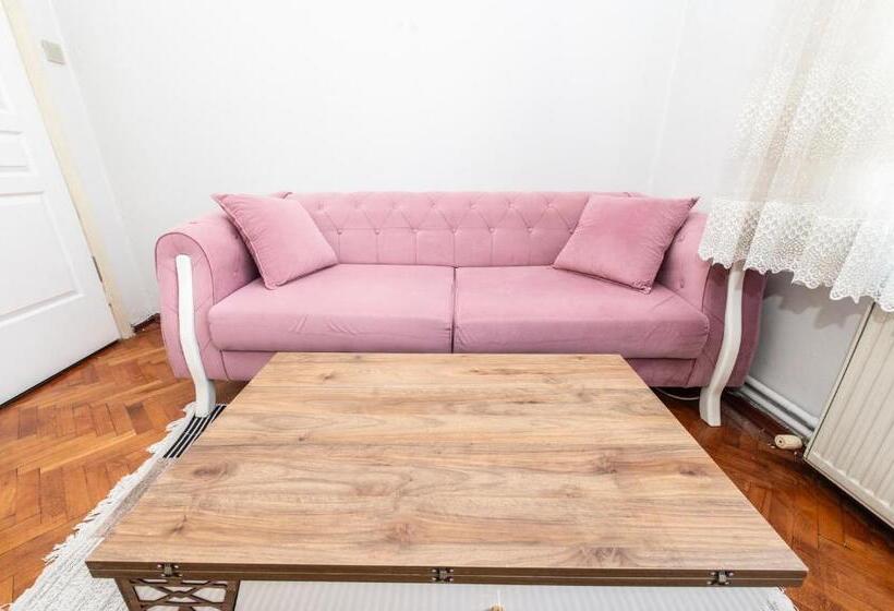 ベッドアンドブレックファースト Kadıköy ün Merkezinde Oda