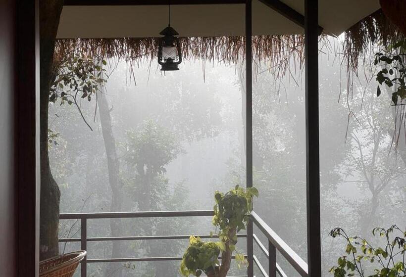 리조트 Coffee Cradle Wayanad Luxuorios Private Tree House Inside 2 Acre Coffee Plantation Wetlands Wayana