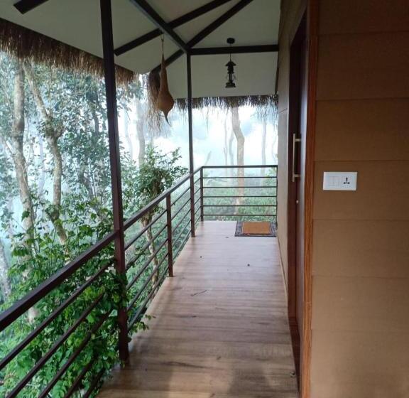 리조트 Coffee Cradle Wayanad Luxuorios Private Tree House Inside 2 Acre Coffee Plantation Wetlands Wayana