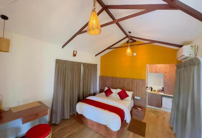 리조트 Coffee Cradle Wayanad Luxuorios Private Tree House Inside 2 Acre Coffee Plantation Wetlands Wayana