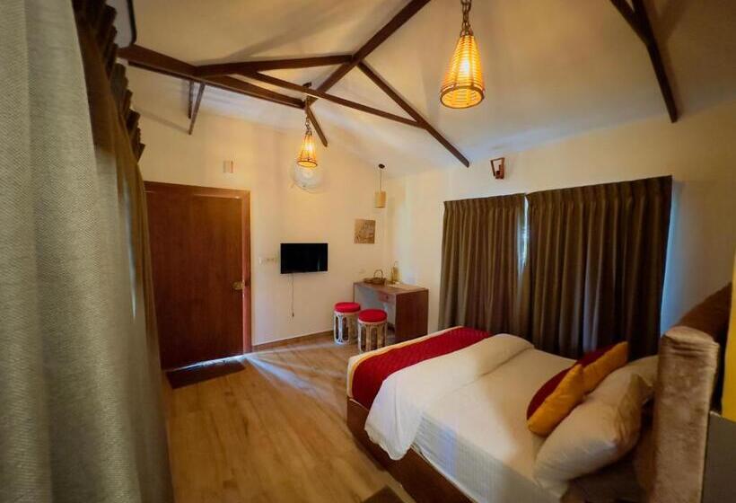 리조트 Coffee Cradle Wayanad Luxuorios Private Tree House Inside 2 Acre Coffee Plantation Wetlands Wayana