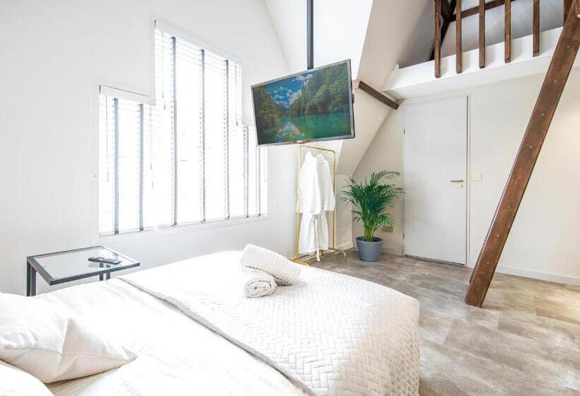 ベッドアンドブレックファースト New Family Xl Utopia Top Floor App4 Rotterdam Schiedam City Centre Central