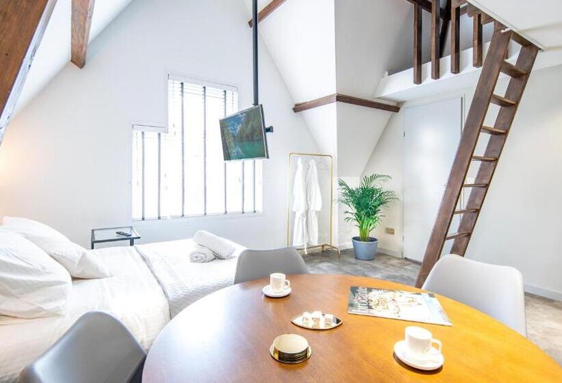 ベッドアンドブレックファースト New Family Xl Utopia Top Floor App4 Rotterdam Schiedam City Centre Central