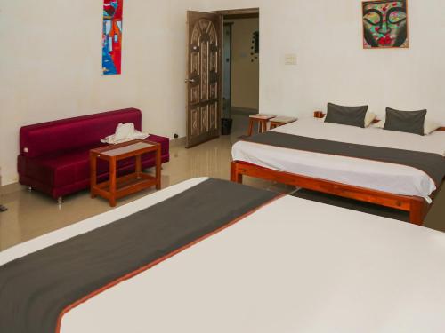 בית מלון כפרי Oyo Home Blissful Heaven Art Cafe