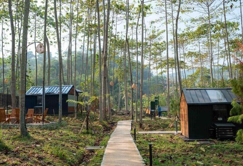 منتجع Bobocabin The Tavia, Puncak