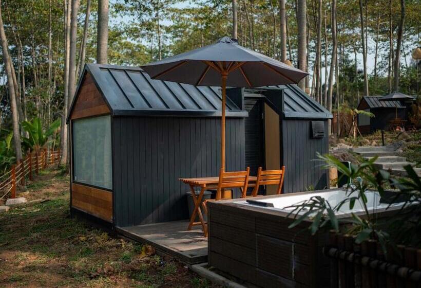 منتجع Bobocabin The Tavia, Puncak