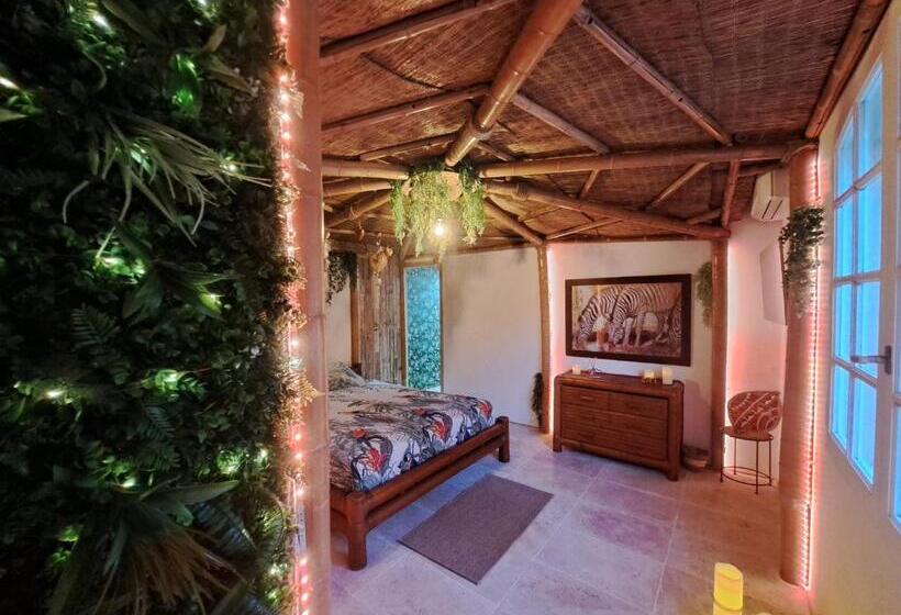 酒店 Mas Des Rochers Case Bambou