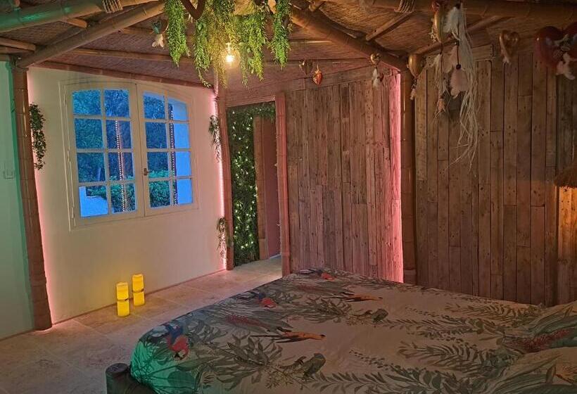 酒店 Mas Des Rochers Case Bambou