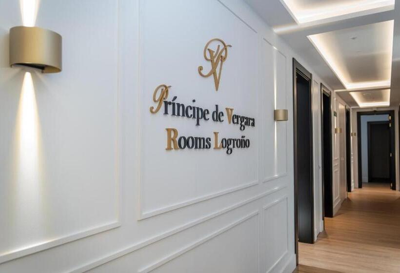 פנסיון Principe De Vergaras Lujo En El Centro De Logroño